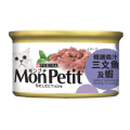 MonPetit Grilled Salmon & Shrimp in Gravy 至尊系列-精選燒汁三文魚及蝦 85g